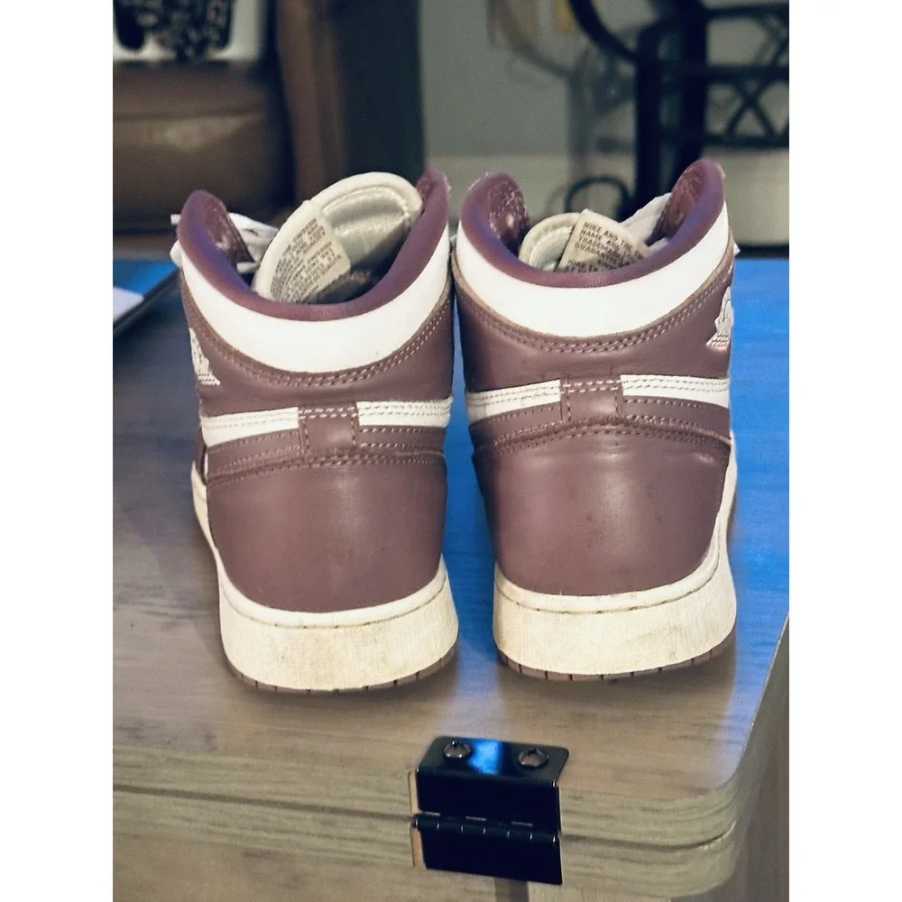 AIR JORDAN‎ Sneakers Youth 7 NIKE Retro 1 High OG Shoes Mauve FD1437-105